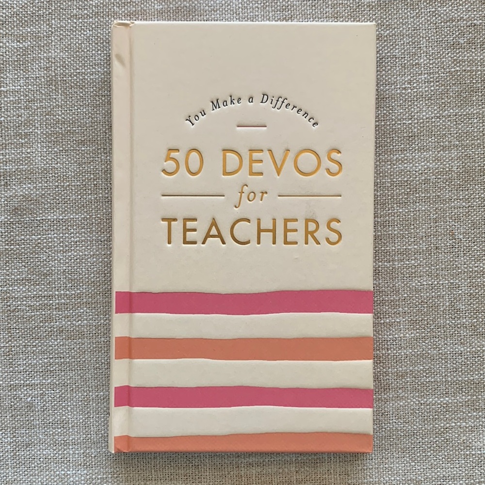 NEW Teacher Devotional Book